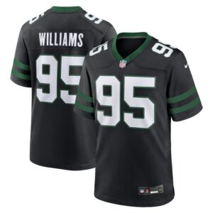 Quinnen Williams New York Jets Alternate Game Jersey - Legacy Black