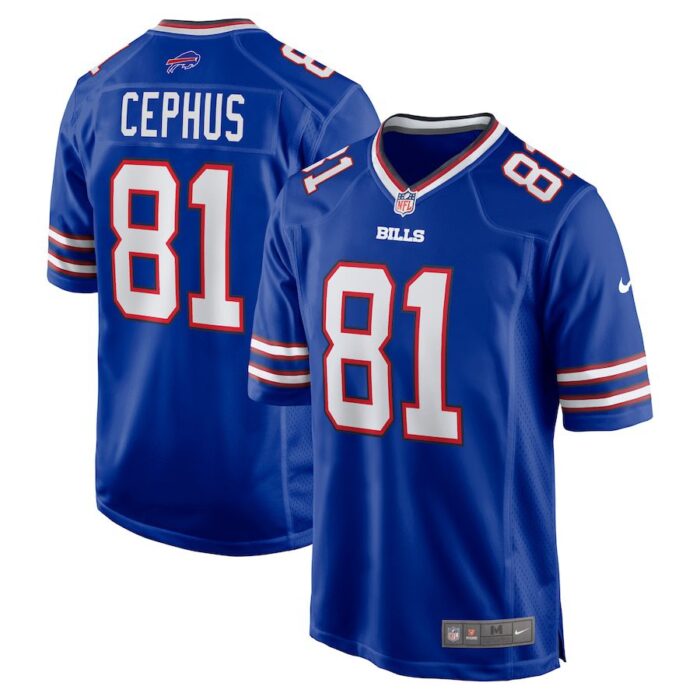 Quintez Cephus Buffalo Bills Team Game Jersey - Royal