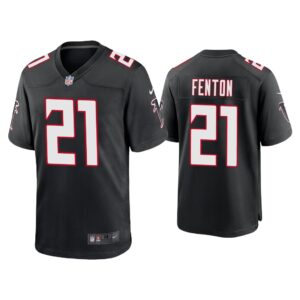 Rashad Fenton Atlanta Falcons Black Throwback Game Jersey