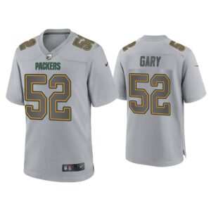 Rashan Gary Green Bay Packers Gray Atmosphere Fashion Game Jersey