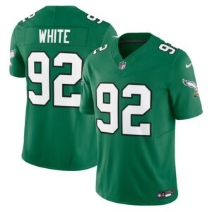 Reggie White Philadelphia Eagles Alternate Vapor F.U.S.E. Limited Jersey - Kelly Green