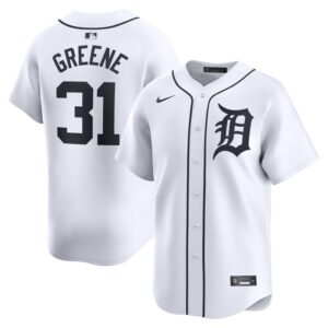 Riley Greene Detroit Tigers Home Limited Player Jersey - White