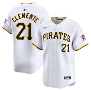 Roberto Clemente Pittsburgh Pirates Home Limited Player Jersey - White