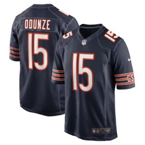 Rome Odunze Chicago Bears 2024 NFL Draft First Round Pick Player Game Jersey - Navy