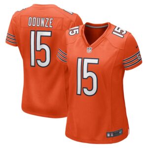 Rome Odunze Chicago Bears Women's Alternate Game Jersey - Orange