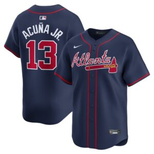 Ronald Acuna Jr. Atlanta Braves Alternate Limited Player Jersey - Navy