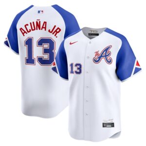 Ronald Acuna Jr. Atlanta Braves City Connect Limited Player Jersey - White