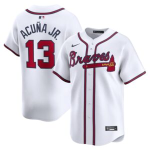 Ronald Acuna Jr. Atlanta Braves Home Limited Player Jersey - White