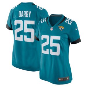 Ronald Darby Jacksonville Jaguars Women's Team Game Jersey - Teal