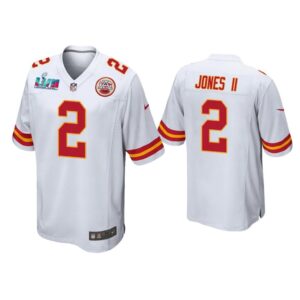 Ronald Jones Ii Kansas City Chiefs Super Bowl LVII White Game Jersey