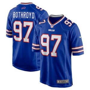 Rondell Bothroyd Buffalo Bills Game Jersey - Royal