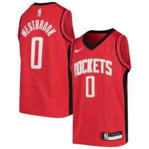 Russell Westbrook Houston Rockets Youth Swingman Jersey - Icon Edition - Red