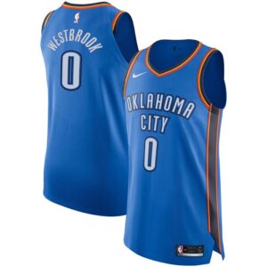 Russell Westbrook Oklahoma City Thunder Player Jersey - Icon Edition - Blue