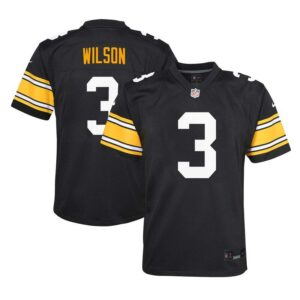 Russell Wilson Pittsburgh Steelers Youth Alternate Player Game Jersey - Black