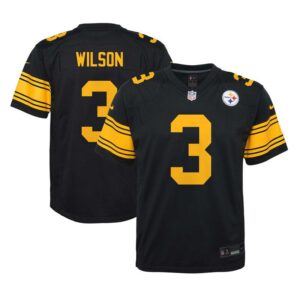 Russell Wilson Pittsburgh Steelers Youth Alternate Player Game Jersey - Black