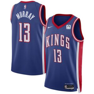 Sacramento Kings #13 Keegan Murray Purple 2024/25 City Edition Stitched Basketball Jersey