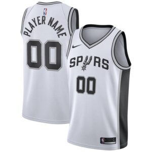 San Antonio Spurs 2020/21 Swingman Custom Jersey - Association Edition - White