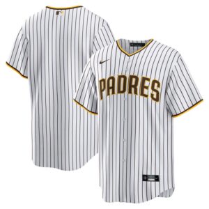 San Diego Padres Home Blank Replica Jersey - White