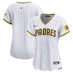 San Diego Padres Women Home Limited Jersey - White