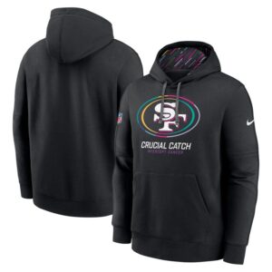 San Francisco 49ers 2024 NFL Crucial Catch Club Pullover Hoodie - Black