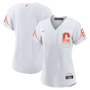 San Francisco Giants Women City Connect Replica Jersey - White