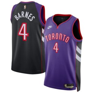 Scottie Barnes Toronto Raptors Unisex 2024/25 Swingman Jersey - Purple - Classic Edition