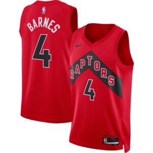 Scottie Barnes Toronto Raptors Unisex Swingman Jersey - Icon Edition - Red