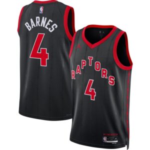 Scottie Barnes Toronto Raptors Unisex Swingman Jersey - Statement Edition - Black