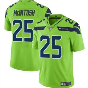 Seattle Seahawks #25 Kenny McIntosh Green Vapor Limited Football Stitched Jersey