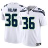 Seattle Seahawks #36 George Holani White 2024 F.U.S.E Vapor Limited Football Stitched Jersey