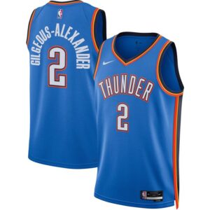 Shai Gilgeous-Alexander Oklahoma City Thunder Unisex Swingman Jersey - Icon Edition - Blue