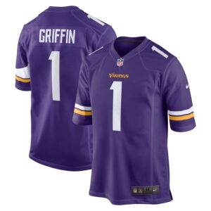 Shaquill Griffin Minnesota Vikings Team Game Jersey - Purple