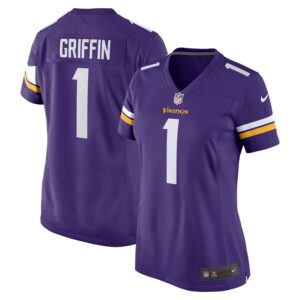 Shaquill Griffin Minnesota Vikings Women's Team Game Jersey - Purple