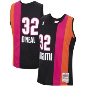 Shaquille O'Neal Miami Heat 2005/06 Hardwood Classics Swingman Jersey - Black