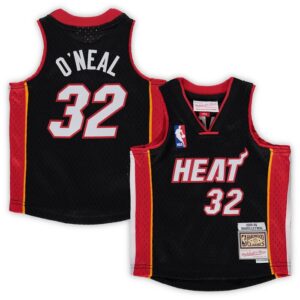 Shaquille O'Neal Miami Heat Infant 2005/06 Hardwood Classics Retired Player Jersey - Black