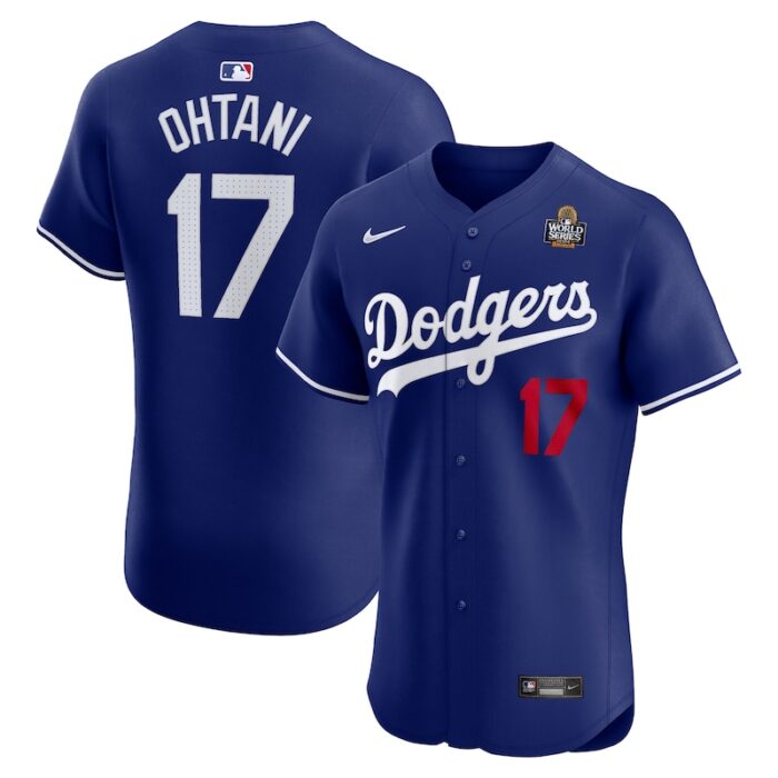 Shohei Ohtani Los Angeles Dodgers 2024 World Series Alternate Elite Player Jersey - Royal