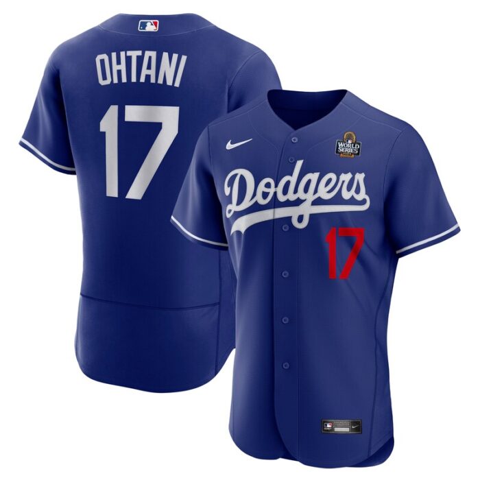 Shohei Ohtani Los Angeles Dodgers 2024 World Series Alternate Player Jersey - Royal