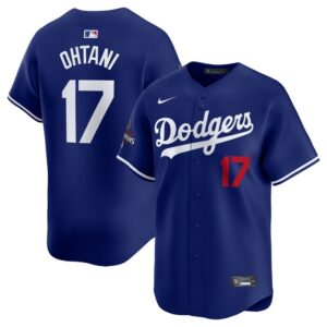 Shohei Ohtani Los Angeles Dodgers 2024 World Series Champions Alternate Limited Player Jersey - Royal