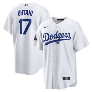 Shohei Ohtani Los Angeles Dodgers 2024 World Series Champions Big & Tall Replica Player Jersey - White