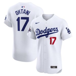 Shohei Ohtani Los Angeles Dodgers 2024 World Series Champions Home Elite Player Jersey - White