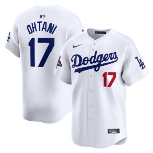 Shohei Ohtani Los Angeles Dodgers 2024 World Series Champions Home Limited Player Jersey - White