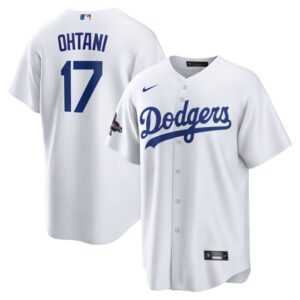 Shohei Ohtani Los Angeles Dodgers 2024 World Series Champions Home Replica Player Jersey - White