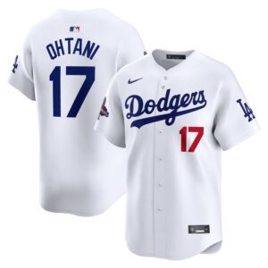 Shohei Ohtani Los Angeles Dodgers Home 2024 World Series Champions Limited Jersey - White