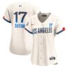 Shohei Ohtani Los Angeles Dodgers Women 2024 City Connect Limited Player Jersey - Cream
