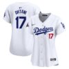 Shohei Ohtani Los Angeles Dodgers Women Home 2024 World Series Champions Limited Jersey - White