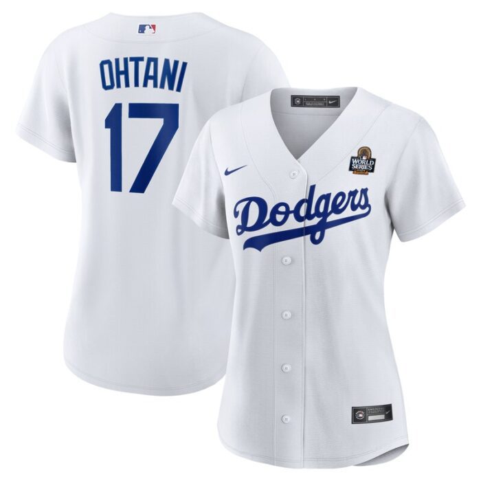 Shohei Ohtani Los Angeles Dodgers Women's 2024 World Series Home Replica Jersey - White