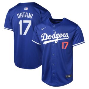 Shohei Ohtani Los Angeles Dodgers Youth Alternate Limited Jersey- Royal