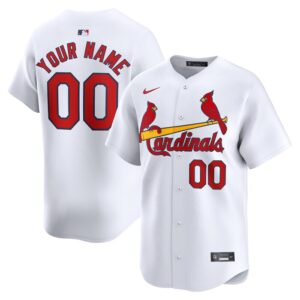 St. Louis Cardinals Home Limited Custom Jersey - White