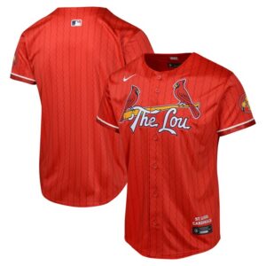 St. Louis Cardinals Youth 2024 City Connect Limited Jersey - Red