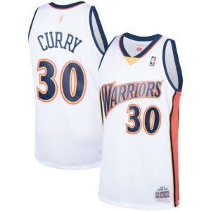 Stephen Curry Golden State Warriors Hardwood Classics Swingman Jersey - White